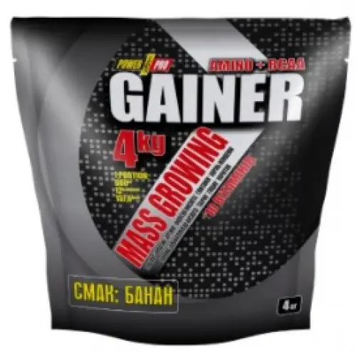 Power Pro, Gainer, 4 кг, банан