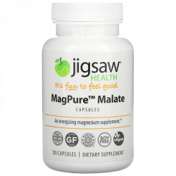 Магний малат (MagPure Malate) Jigsaw Health 120 капсул