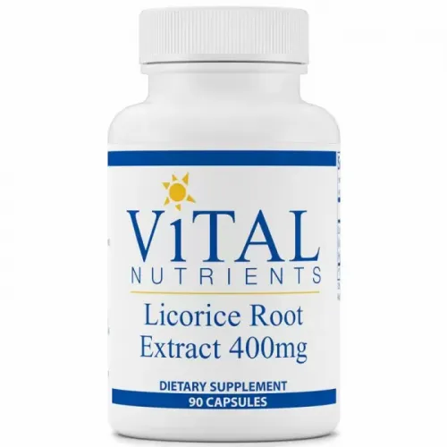 Корень солодки (Licorice Root Extract) 400мг Vital Nutrients 90 капсул