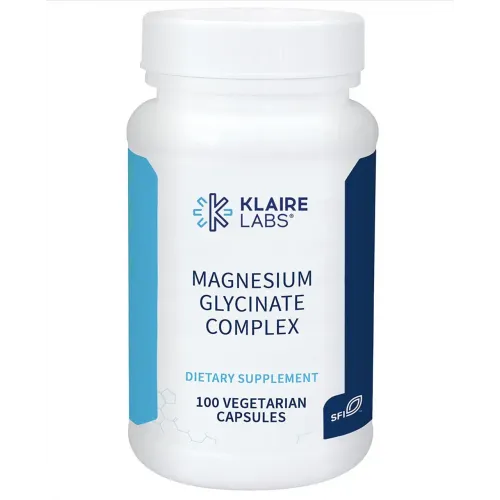 Гліцинат магнію (Magnesium Glycinate Complex) 100мг Klaire Labs 100капсул