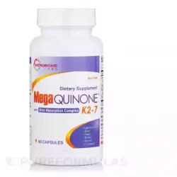 Вітамин K2 (MegaQuinone K2-7) Microbiome Labs 60 капсул