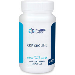 CDP Choline 250мг Klaire Labs 60капсул