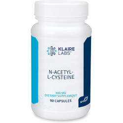 N-ацетил-L-цистеїн (N-Acetyl-L-Cysteine) Klaire Labs 90капсул