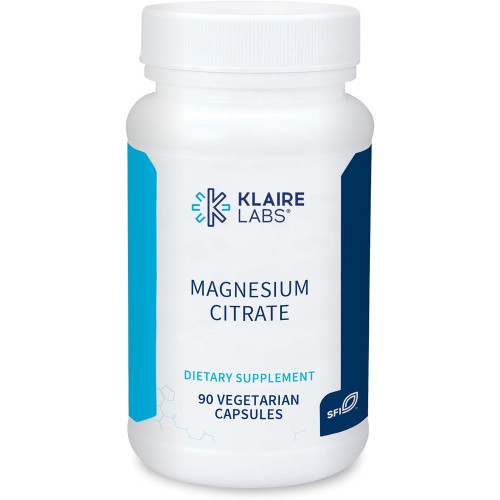 Цитрат магнію (Magnesium Citrate) Klaire Labs 90 капсул