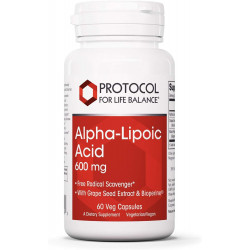 Alpha Lipoic Acid 600мг Protocol 60 капсул