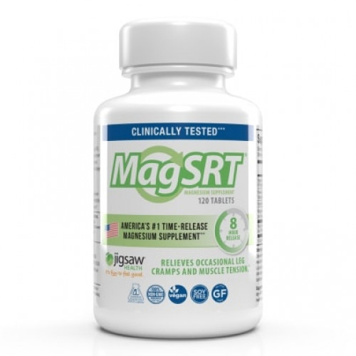 Магній (MAG SRT Magnesium) Jigsaw Health 120 пігулок